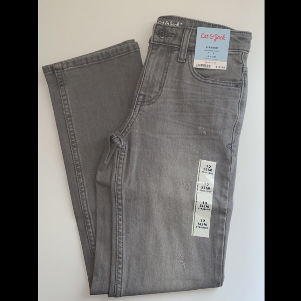 Grey jeans